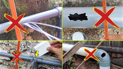 How to Fix a Leaking PVC Joint Without Cutting: A。